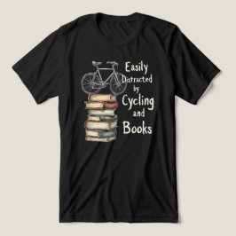Camiseta Triblenda Cíclica divertida y los libros son más que una cit
