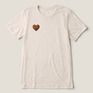 Camiseta Triblenda Ciencia del amor - Cuello de la tripulación mascul