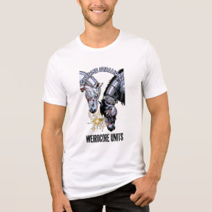 Camiseta Triblenda Ciervo Majestuoso Salvaje Y Libre