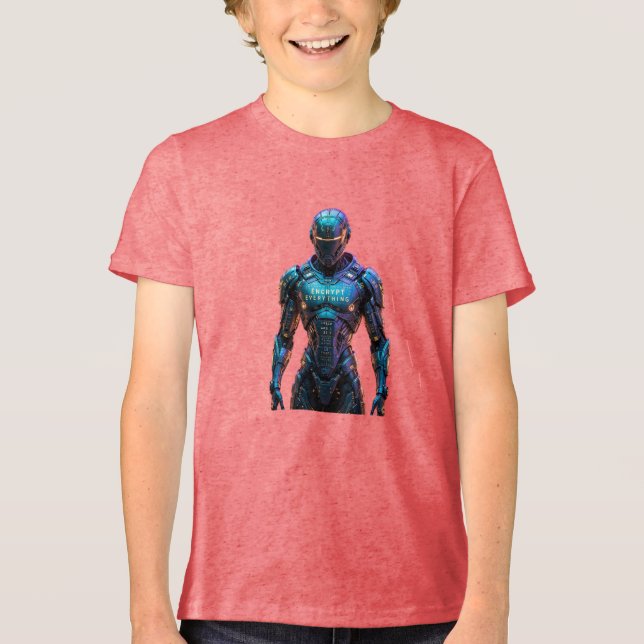 Camiseta Triblenda Cifrar todo (Anverso)