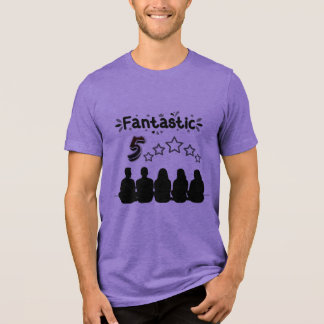 Camiseta Triblenda Cinco fantásticos Amigos de la Familia
