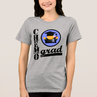 Camiseta Triblenda Cinta de Cáncer Esofágico Grad Chemo