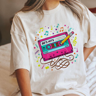 Camiseta Triblenda Cinta de casete retro de los 80 música