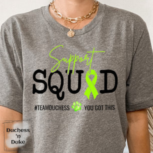 Camiseta Triblenda Cinta de la Pata de Soporte Personalizada para Lin