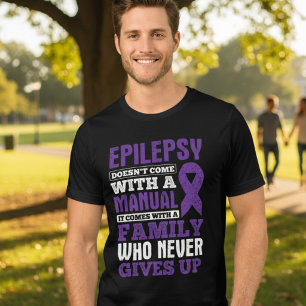 Camiseta Triblenda Cinta Morada de Apoyo a Familias con Epilepsia