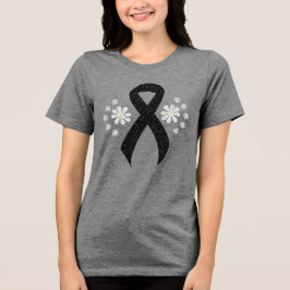 Camiseta Triblenda Cinta Negra de Pizarra