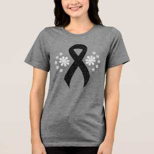 Camiseta Triblenda Cinta Negra de Pizarra
