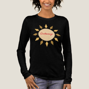 Camiseta Triblenda Círculo solar geométrico Thunder_Cove