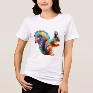 Camiseta Triblenda Cisne elegante - Gracia y belleza