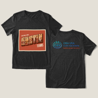 Camiseta Triblenda CISV Austin Saludos Mujer