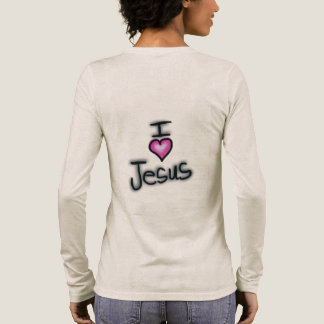 Camiseta Triblenda Cita cristiana amo a Jesús