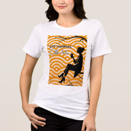 Camiseta Triblenda cita de café de dama