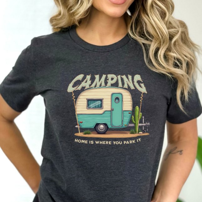 Camiseta Triblenda Cita de camping y camping (Subido por el creador)