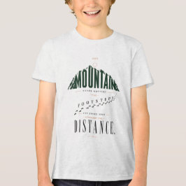 Camiseta Triblenda Cita de distancia de pasos de montaña