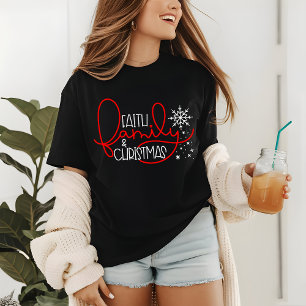 Camiseta Triblenda Cita de familia religiosa de Navidades religiosos