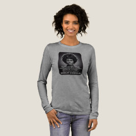 Camiseta Triblenda cita de Shirley Chisholm Las vidas negras importan