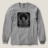cita de Shirley Chisholm Las vidas negras importan