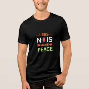 Camiseta Triblenda Cita de tipografía en negrita