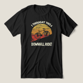 Camiseta Triblenda Cita divertida de ciclismo de aventura para el ama