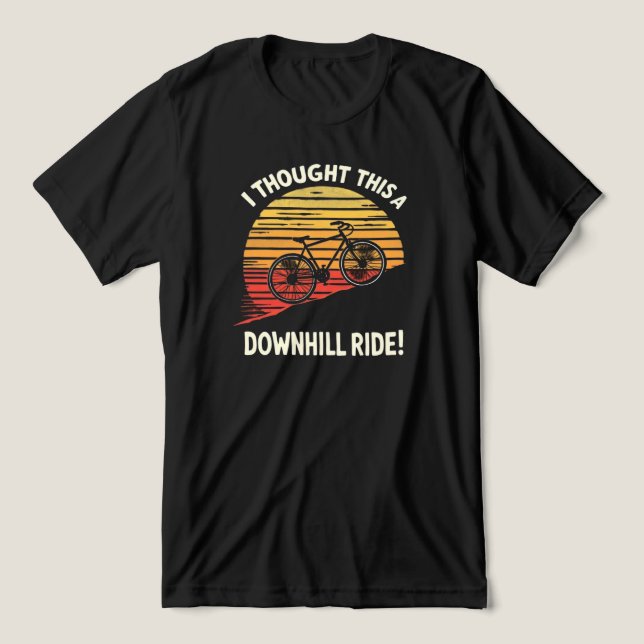 Camiseta Triblenda Cita divertida de ciclismo de aventura para el ama (Diseño delantero )