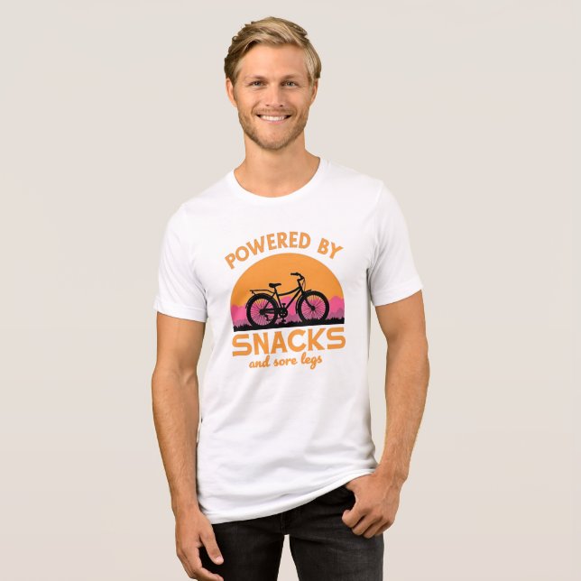 Camiseta Triblenda Cita divertida de ciclismo de aventura para los má (Anverso Completo)
