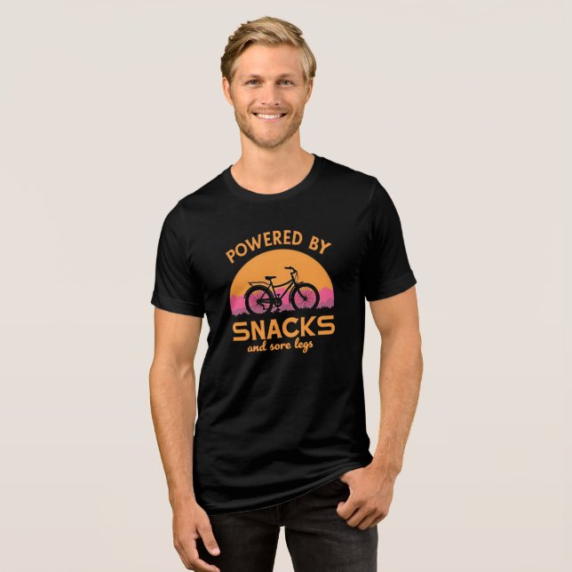 Camiseta Triblenda Cita divertida de ciclismo de aventura para los má (Anverso Completo)