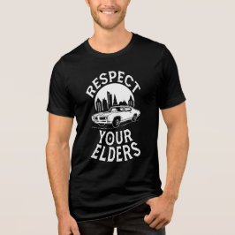 Camiseta Triblenda Cita Divertida de Coche Clásico