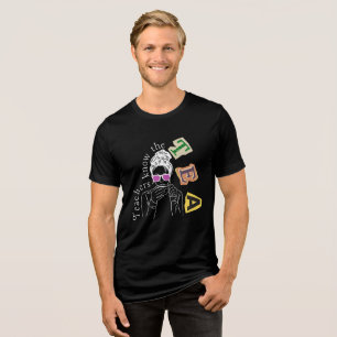 Camiseta Triblenda Cita divertida de profesores - Los profesores sabe