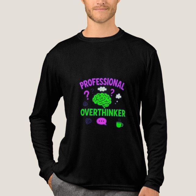 Camiseta Triblenda Cita divertida profesional de ultradelgazador (Anverso)
