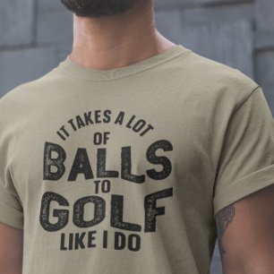 Camiseta Triblenda Cita divertida Toma mucho para jugar al golf como 