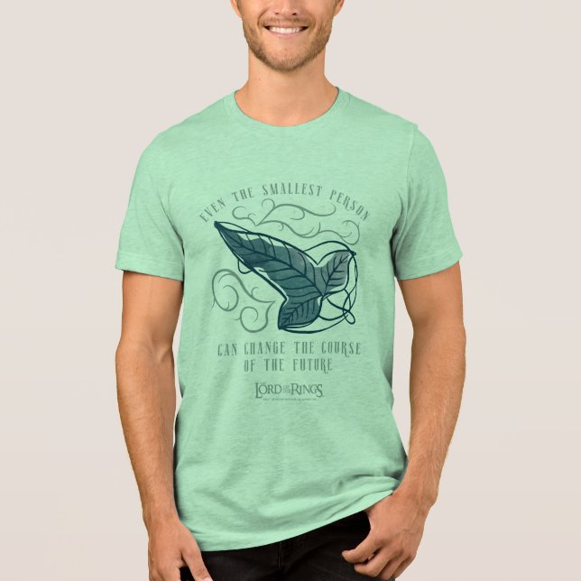 Camiseta Triblenda Cita Gráfica del Broche Élfico de la Hermandad (Anverso)