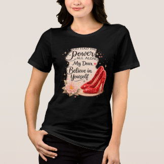 Camiseta Triblenda Cita Inspiradora 'Tuviste el Poder Todo el Tiempo'