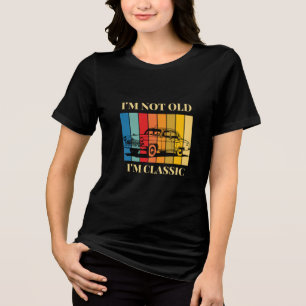 Camiseta Triblenda Cita No Soy Clásico De Im Antiguo Para Coche