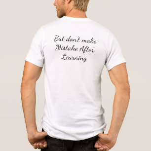 Camiseta Triblenda Cita para Celebrar tus Errores
