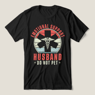Camiseta Triblenda Cita Sarcástica de apoyo emocional al marido