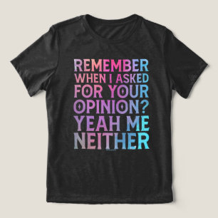 Camiseta Triblenda Cita Sassy Actitud Divertida