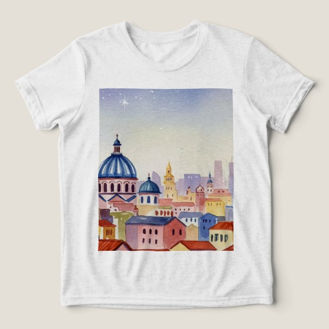 Camiseta Triblenda  City skyline (Diseño delantero )