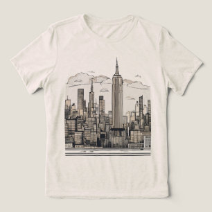Camiseta Triblenda "Ciudad - Donde los sueños tocan el horizonte"