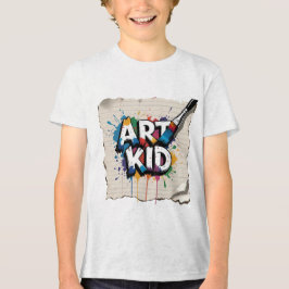 Camiseta Triblenda Clase de Arte para Rebeldes del Cuaderno de Boceto