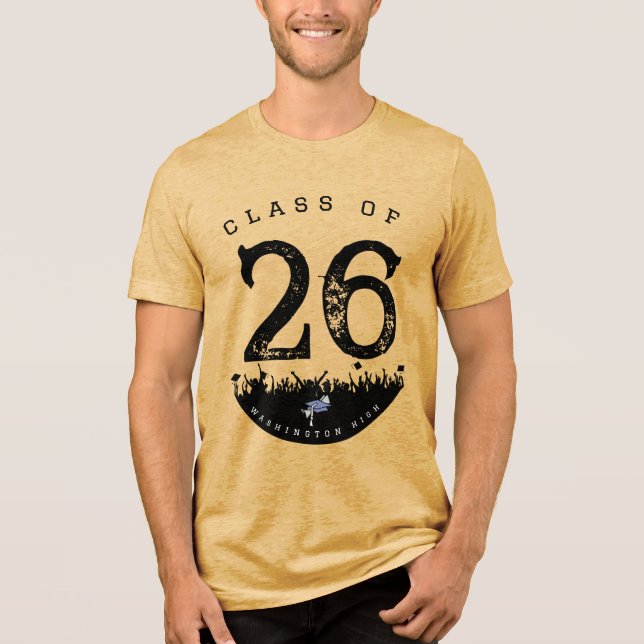 Camiseta Triblenda Clase de cambio a la graduación/Reunión del año ne (Anverso)