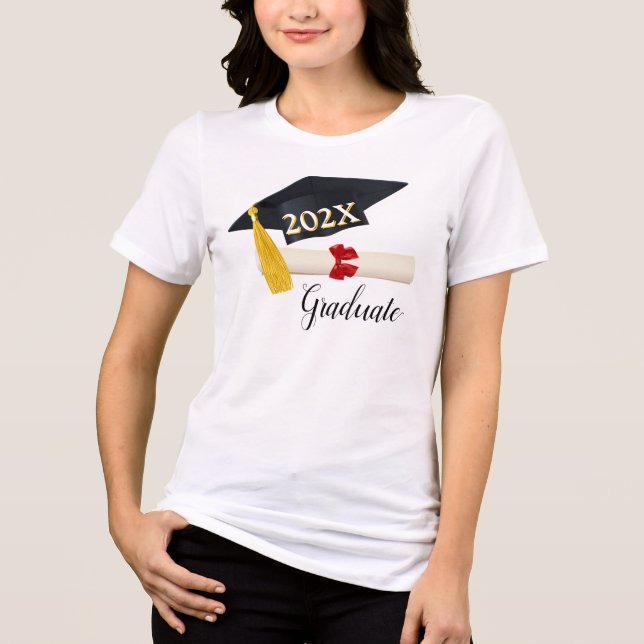Camiseta Triblenda Clase de graduación (Anverso)