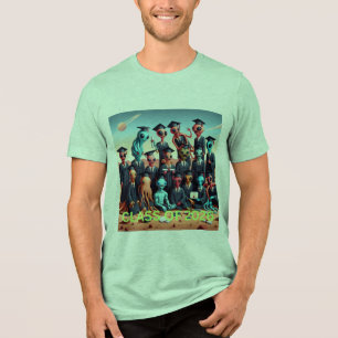 Camiseta Triblenda Clase de graduados 2026 alienígena