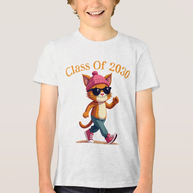 Camiseta Triblenda Clase Personalizada De 2030 (Anverso)