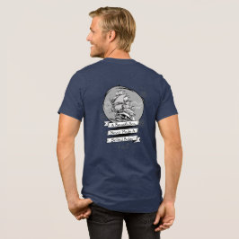 Camiseta Triblenda Clásico de Mar Liso Sal Oficial Náutico