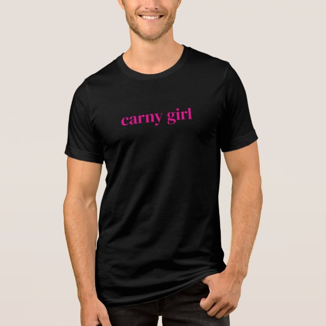 Camiseta Triblenda Classic Carny Girl Short Sleeve (Anverso)