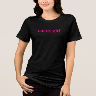 Camiseta Triblenda Classic Carny Girl Short Sleeve