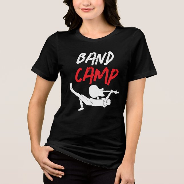 Camiseta Triblenda Classic Rock Band Camp (Anverso)