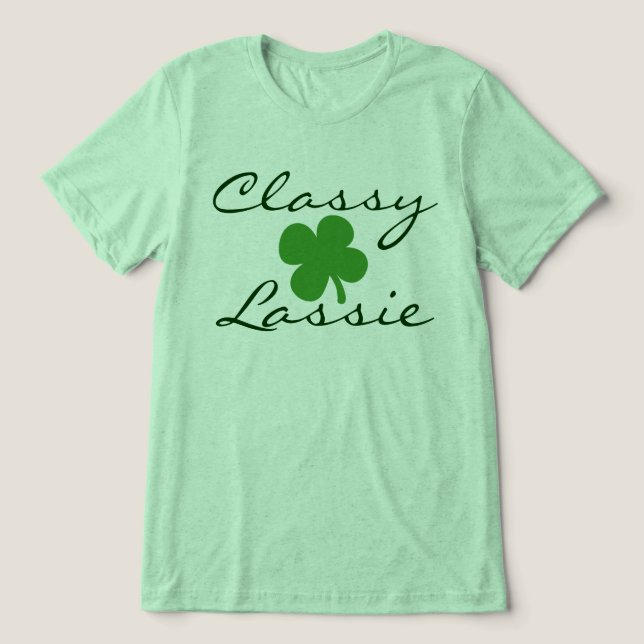 Camiseta Triblenda Classy Lassie Women's St. (Diseño delantero )