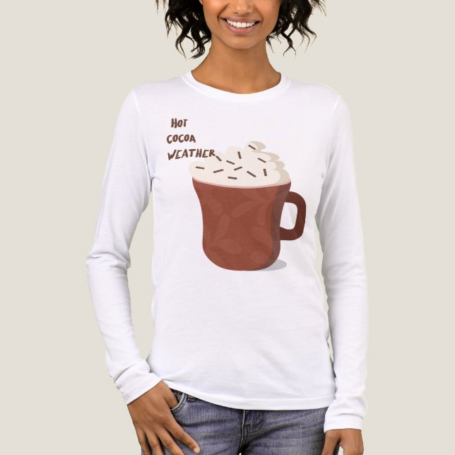Camiseta Triblenda Clima de cacao caliente (Anverso)
