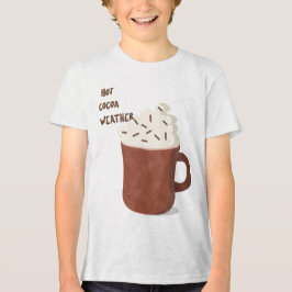 Camiseta Triblenda Clima de cacao caliente
